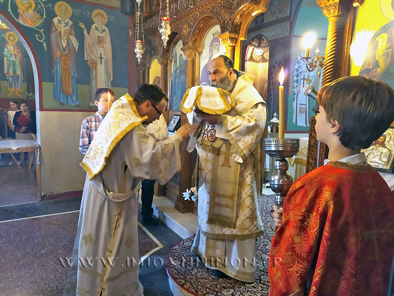 Ο Μητρ.Ιωαννίνων στον Ιερό Ναό Προφήτου Ηλιού Καρδαμιτσίων