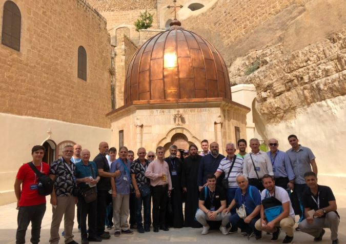 Στις Ιερές Μονές του Αγίου Σάββα του Ηγιασμένου και του Αγίου Θεοδοσίου του Κοινοβιάρχου