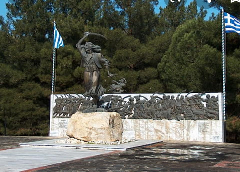 Βανδαλισμός σε μνημείο που βρίσκεται κοντά στην Ιερά Μονή Αγίας Αναστασίας