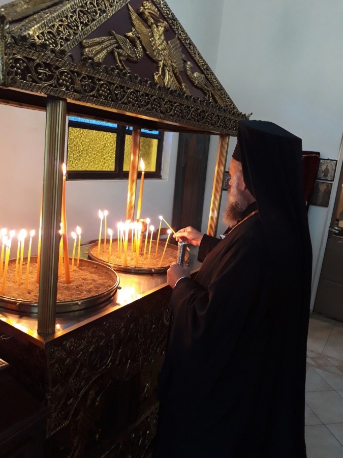 Η ακολουθία του Εσπερινού επί τη αναμνήσει του εν Κυθήροις θαύματος στα Φάρσαλα