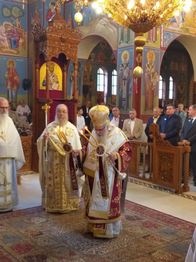 Αρχιερατική Θεία Λειτουργία στην ενορία του Ν. Μυλοτόπου Πέλλας