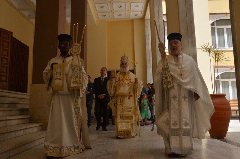 «بطريرك الإسكندرية للروم» يرأس قداسا إلهيا بدير القديس سابا بالإسكندرية | المصري اليوم