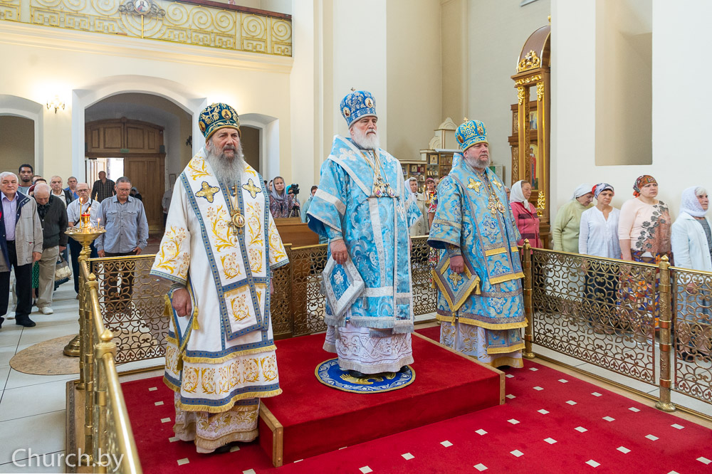 Патриарший Экзарх представил епископа Полоцкого и Глубокского Игнатия пастве Полоцкой епархии