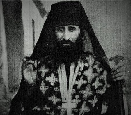 “Όταν συνάντησε τους Τρεις Ιεράρχες και ο Άγ. Γεώργιος τον πήρε στο άλογό του”