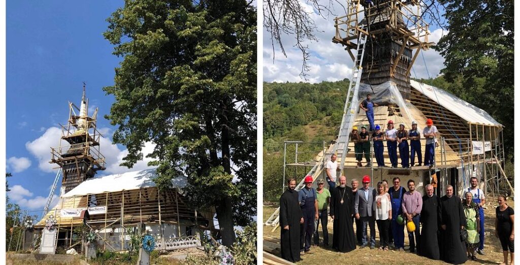 O biserică monument istoric din Arad restaurată de o asociație finanțată de Prințul Charles