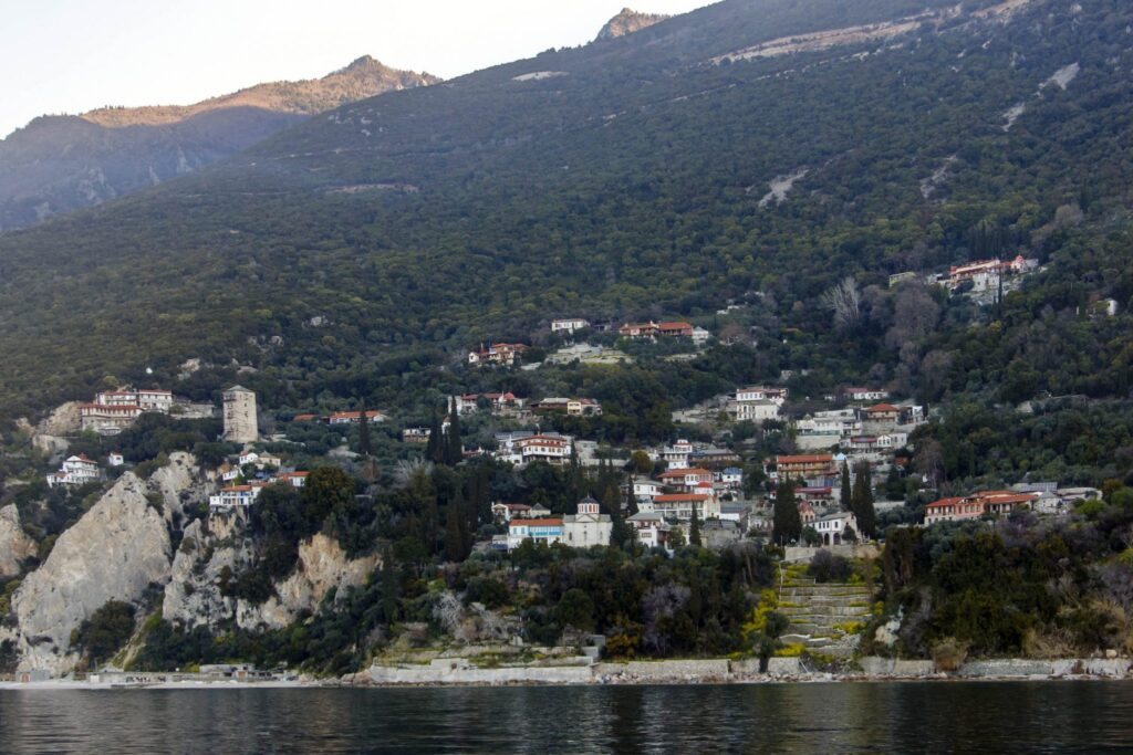 The New Skete and the tomb of Elder Joseph the Hesychast