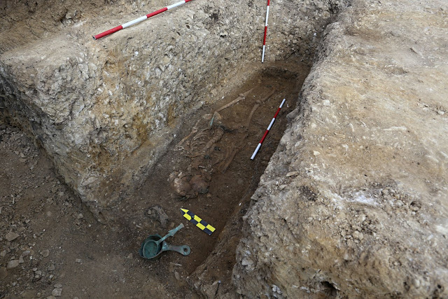 Μοναδικός τάφος πολεμιστή της ρωμαϊκής περιόδου βρέθηκε στην Τσεχία