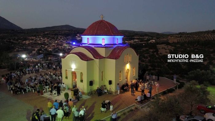 Η Εορτή της Παναγίας Μυρτιδιωτίσσης στο ορεινό χωριό Μαλαντρένι Αργολίδας