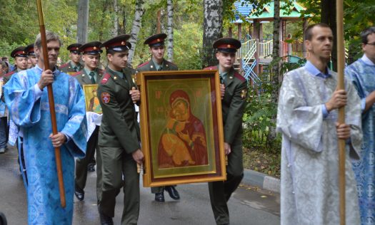 В центральном храме Нагорного благочиния Нижнего Новгорода отметили престольный праздник