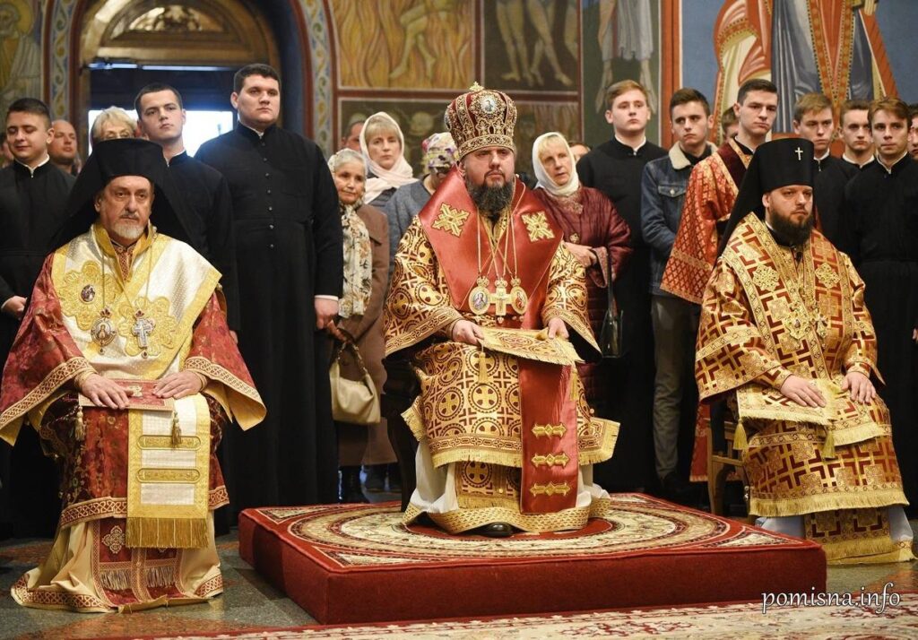 Ο Μητρ. Γαλλίας κ. Εμμανουήλ στο Κίεβο για την Ύψωση του Τιμίου Σταυρού