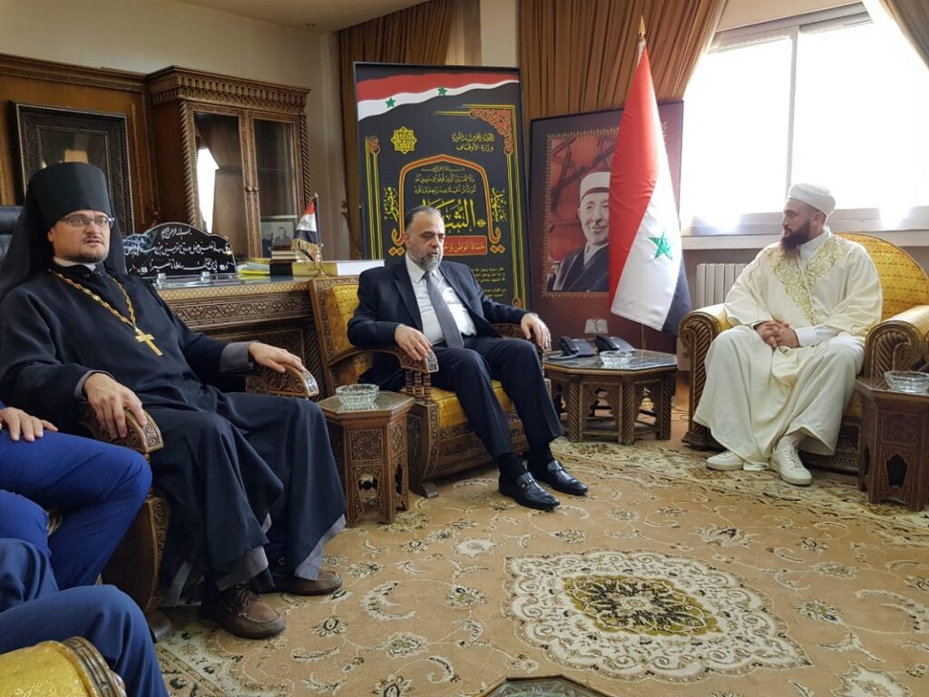 Εκπρόσωποι του Πατριαρχείου Μόσχας στην Δαμασκό