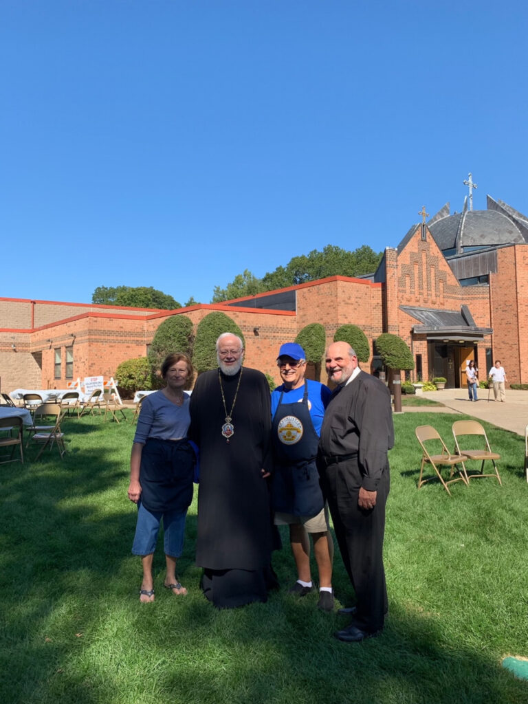 Metropolitan Methodios Visits the Fetival of the Annuciation Greek Orthodox Church in Brockton, MA