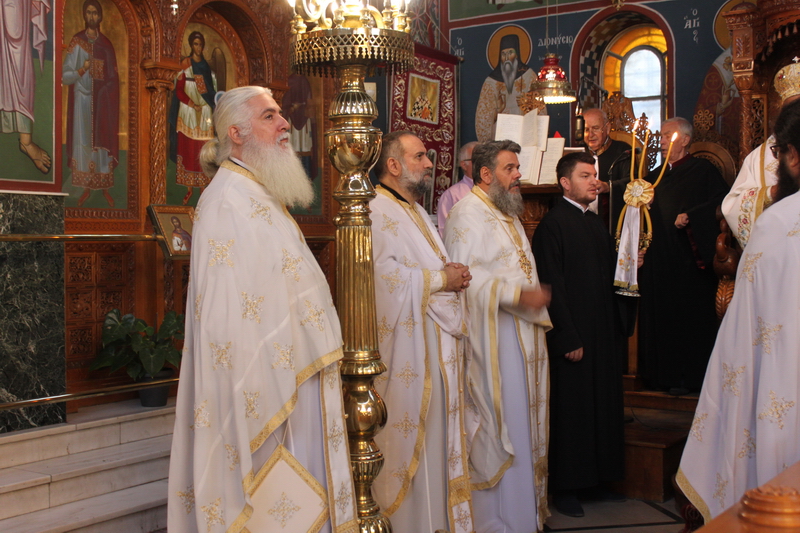 Η εορτή του Τιμίου Σταυρού στον Άγ. Θεράποντα Ζωγράφου