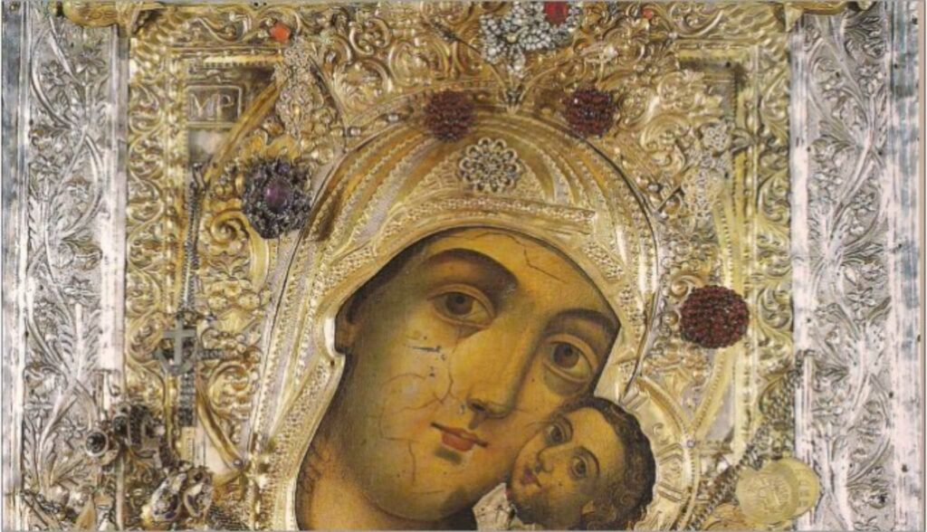 Exact replica of miraculous Panagia Vimatarissa icon to be conveyed to Cyprus early next month