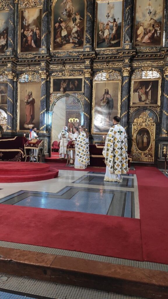 Патријарх Иринеј служио у Саборној цркви