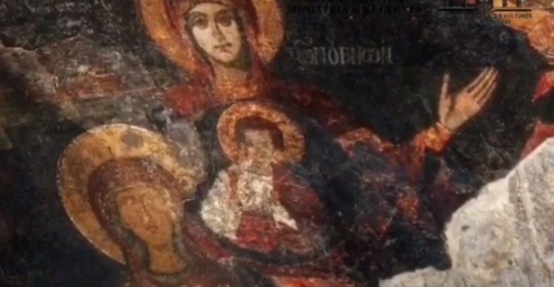 Monument i rrallë i trashëgimisë/ Del në dritë afresku i kishës së Shën Mërisë në Berat