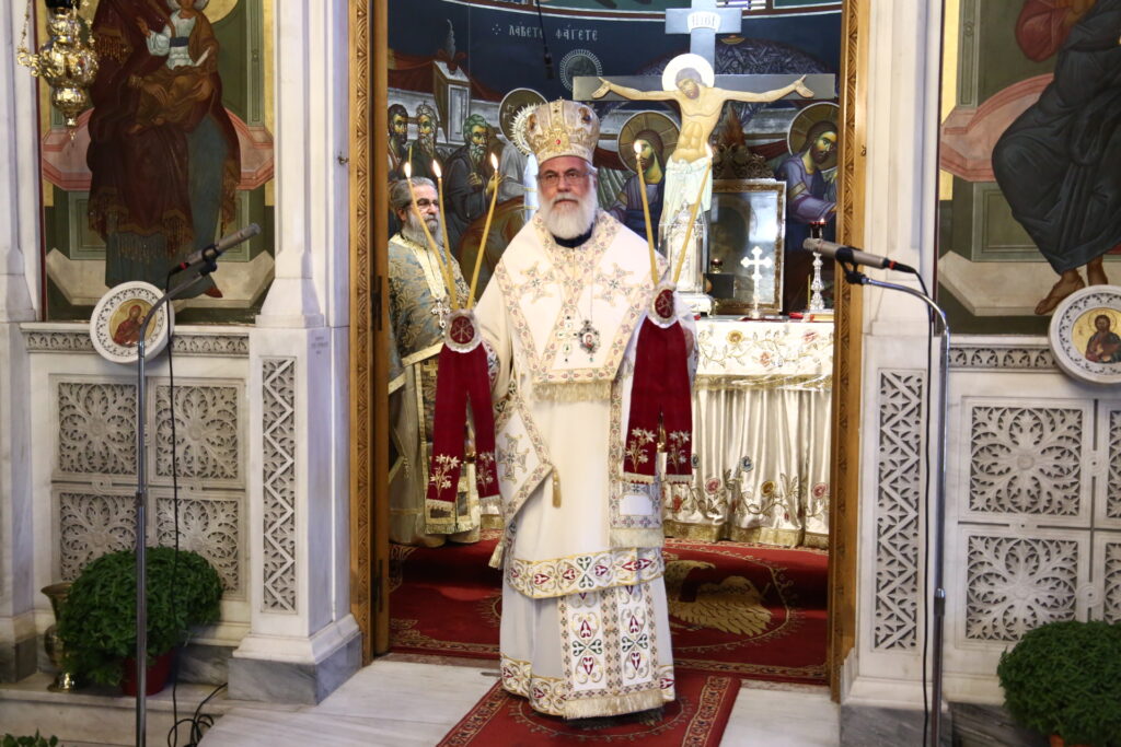 Η Εορτή της υψώσεως του Τιμίου Σταυρού στην Αγ. Παρασκευή