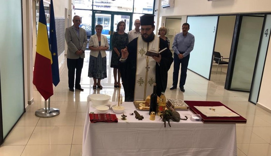 Noul consulat de la Haifa, operațional din octombrie. Sediul a fost sfințit de reprezentantul Patriarhiei Române