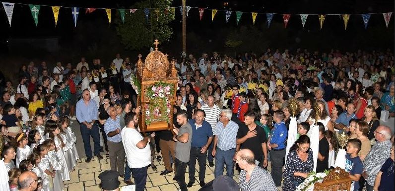 Πλήθος πιστών τίμησε την Αγία Σοφία στη Χαλκίδα