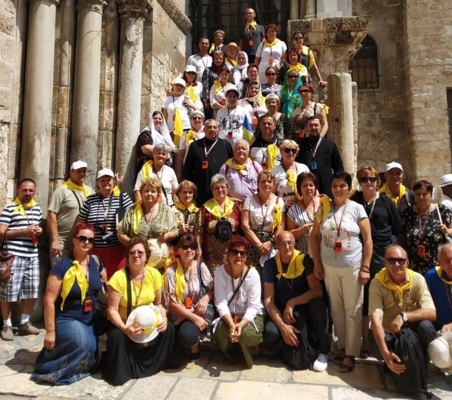 Credincioși prahoveni în Țara Sfântă