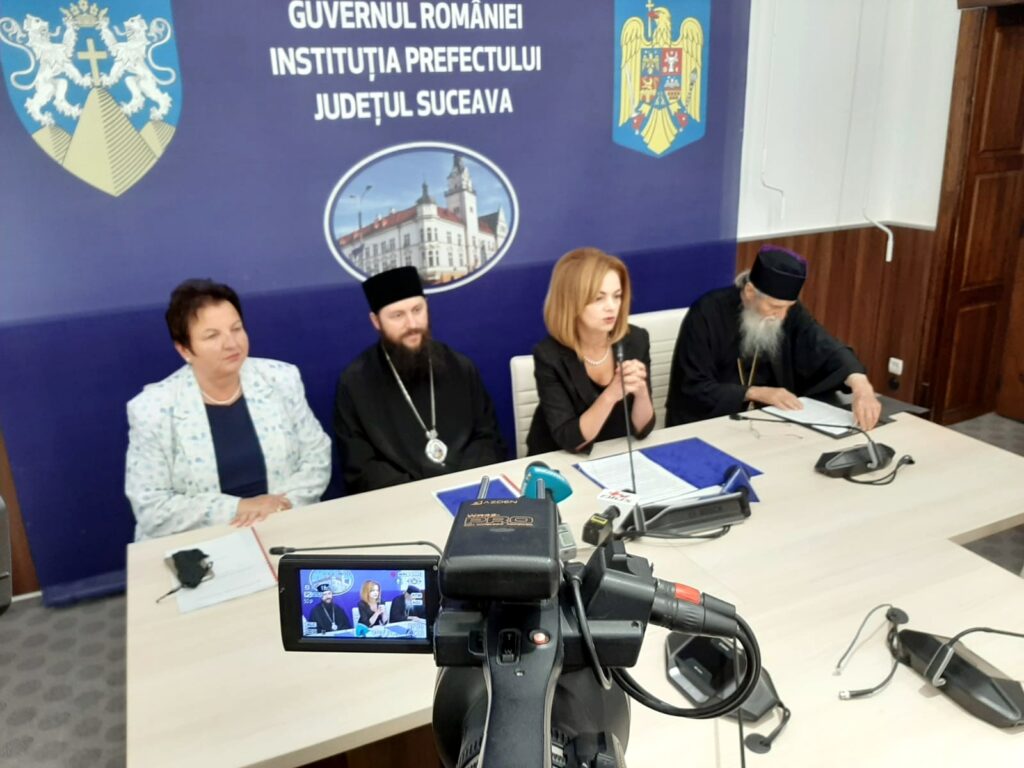 Distincţie de excelenţă pentru Arhiepiscopul Pimen din partea Prefecturii Suceava