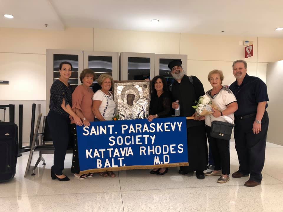 Η ιερά εικόνα της Αγ. Παρασκευής Κατταβιάς ταξίδεψε 7500 χιλιόμετρα!