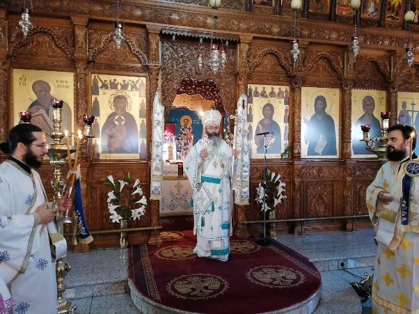 O Μητρ.Αμαθούντος στον Ιερό Ναό αγίου Νικολάου Άλασσας