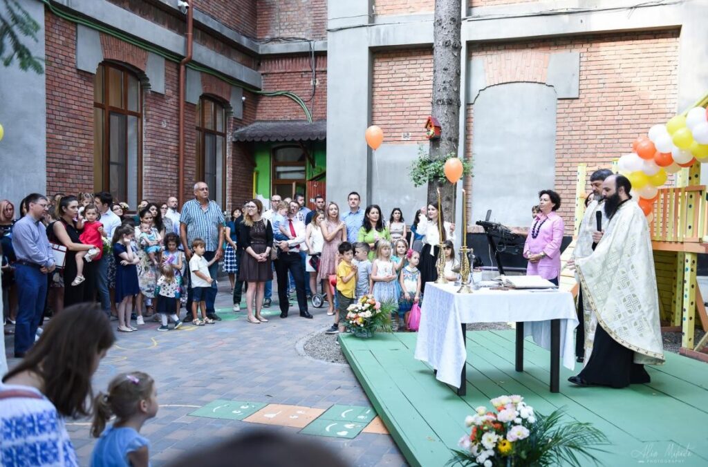 A început anul școlar la Grădinița „Varlaam Mitropolitul” din Iași
