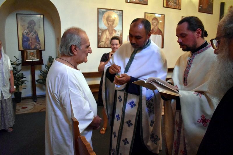 Italian convertit la Ortodoxie. Comunitatea românească din Crotone are un nou membru