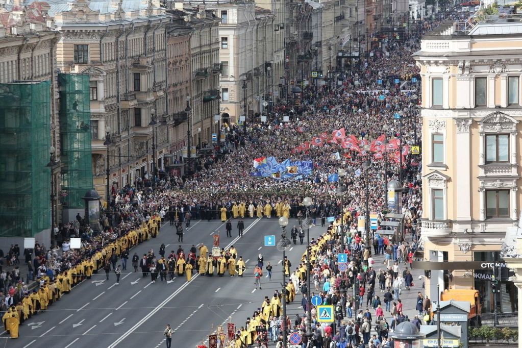 Традиционный крестный ход в память об Александре Невском пройдет в Петербурге