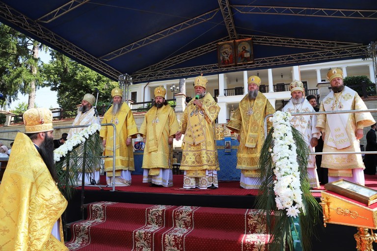 Holy Hierarch Gavriil, Metropolitan of Chisinau and Hotin, was venerated at the Medieval Princes’ Monastery of Capriana