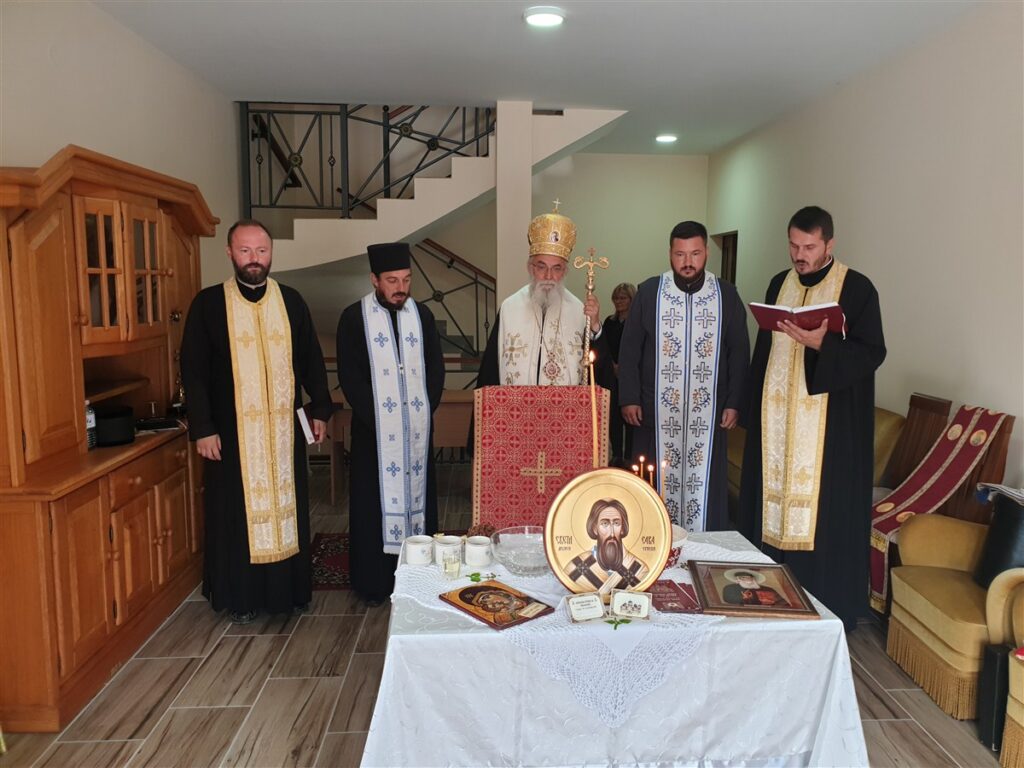 Bishop Milutin consecrated a monastic residence in Celije monastery