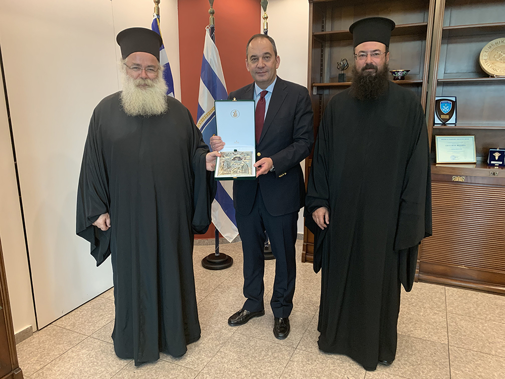 Ιεράρχες της Κρήτης στον υπ. Ναυτιλίας