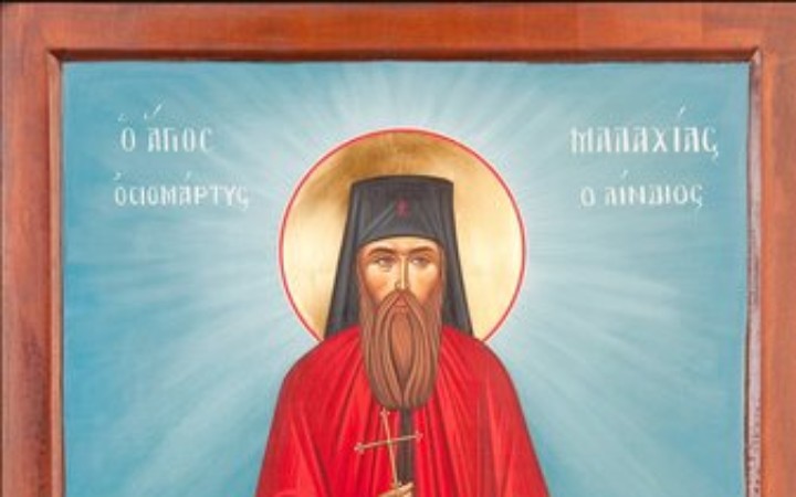 Ο Άγιος Μαλαχίας ο Νέος Οσιομάρτυρας από τη Ρόδο