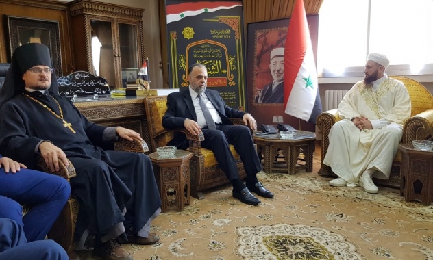 Представители Московского Патриархата посещают Дамаск в составе Межрелигиозной делегации из России