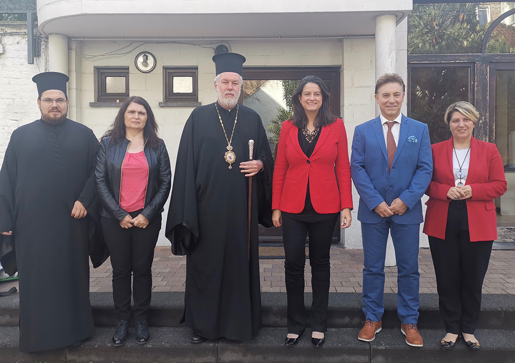 Συνάντηση της Υπουργού Παιδείας με τον Μητροπολίτη Βελγίου