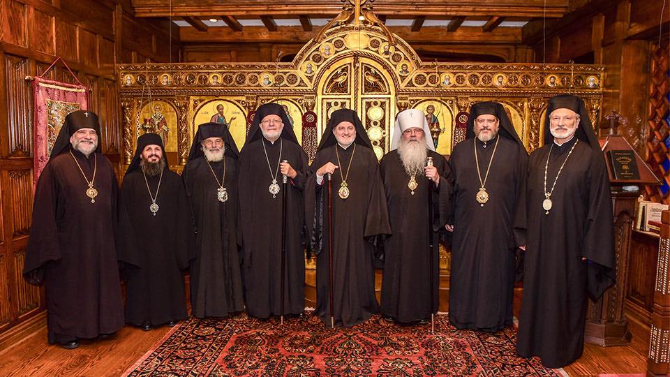 Archbishop Elpidophoros receives hierarchs of US Assembly of Canonical Orthodox Bishops