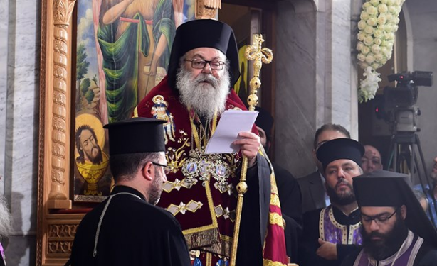 عظة البطريرك يوحنا العاشر في جناز المطران اسبيريدون خوري، زحلة، كنيسة المطرانية 17 أيلول 2019