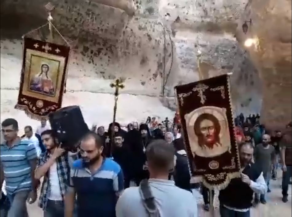 Ο εορτασμός του Τιμίου Σταυρού στη Μααλούλα της Συρίας!