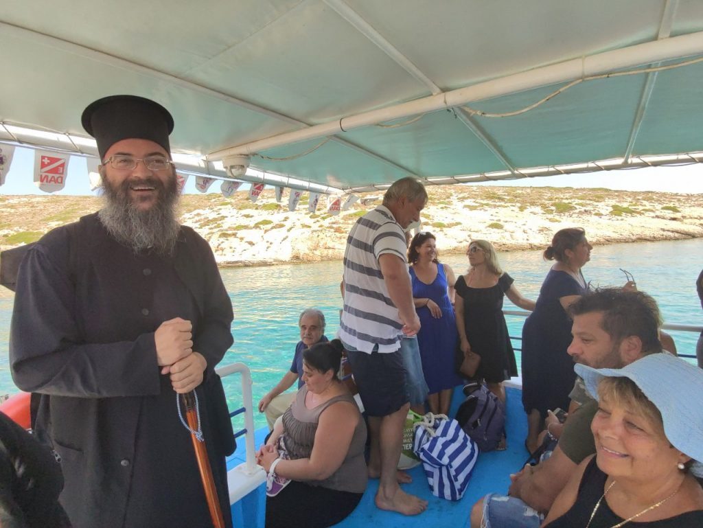 Εκδρομή στο νησάκι Νερά νοτιοδυτικά της Καλύμνου