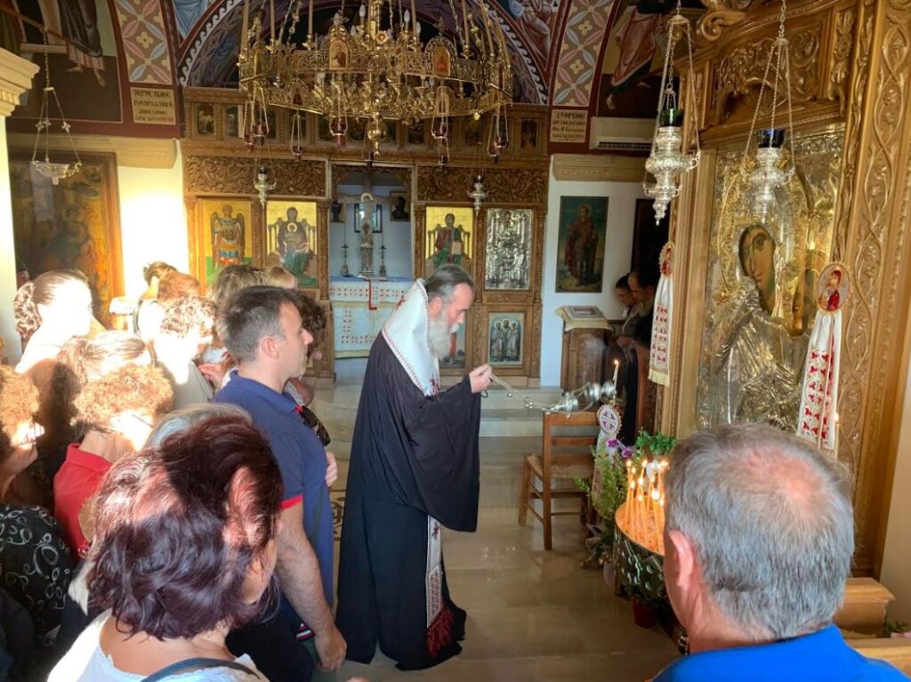 Πρώτη Παράκληση της Παραμυθίας μετά την ενθρόνισή Της