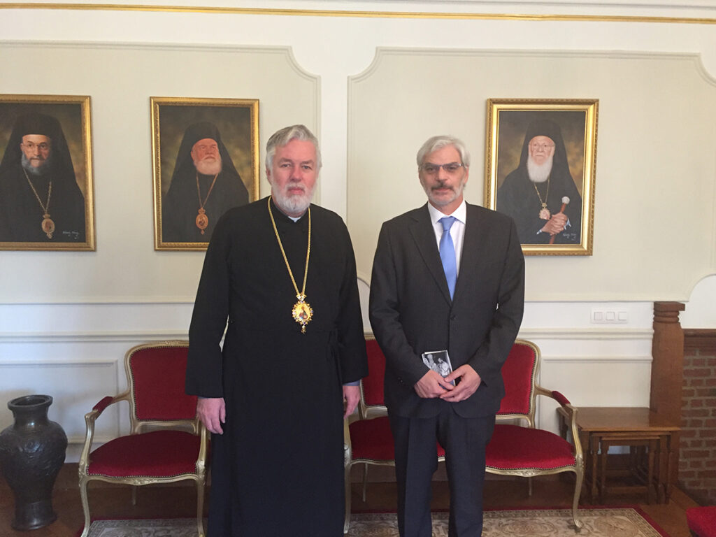 Ο Πρέσβης της Αργεντινής στον Μητροπολίτη Βελγίου