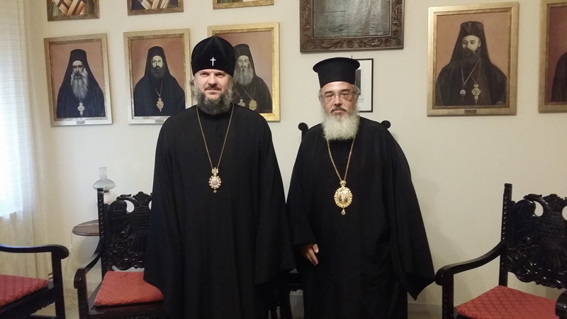 Ο Αρχιεπίσκοπος Βερέγιας επισκέφθηκε την Ι.Μ. Νικοπόλεως