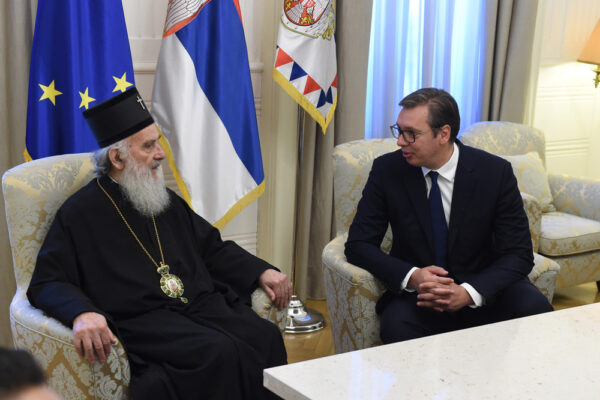 Τον ασθενούντα Πατρ. Σερβίας επισκέφθηκε ο Πρόεδρος Βούτσιτς