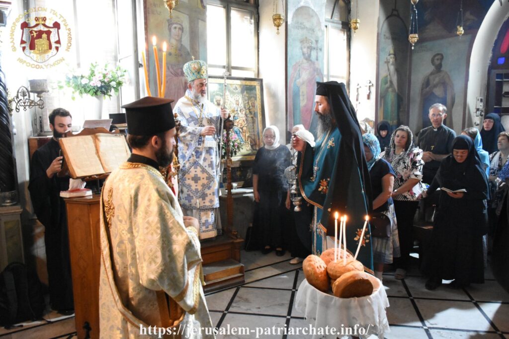 Η Σύναξη των Θεοπατόρων Ιωακείμ και Άννης στο Πατρ. Ιεροσολύμων