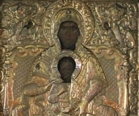 Η Ιερά Εικόνα της Παναγίας Σηλυβριανής στον Ιερό Ναό Αγίας Παρασκευής Νέας Πεντέλης