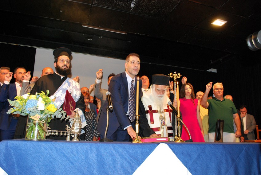 Τους νέους Δημάρχους όρκισε ο Μητρ. Νέας Σμύρνης