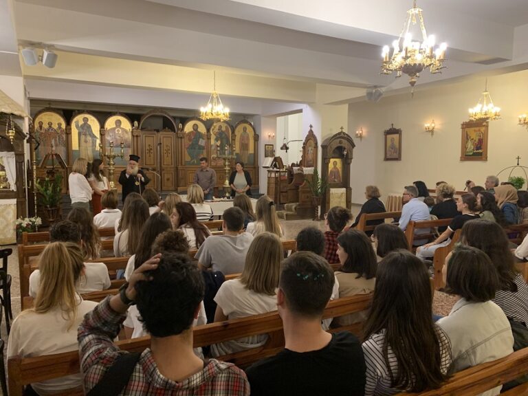 Επίσκεψη μαθητών από Πολωνία και Τουρκία στην Ιερά Μητρόπολη Ιεραπύτνης