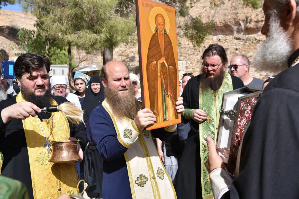 The feast day of St Chariton Lavra is celebrated in Fara