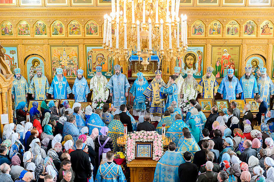 Celebrations of the 15th anniversary of the canonization of the New Martyrs and Confessors of Kazakhstan and the arrival of the Kursk-Root Icon of the Mother of God “of the Sign”